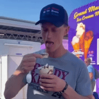 Rob Sand ice cream SMS
