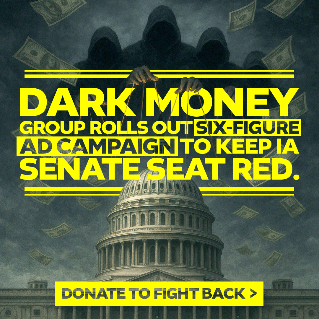 Dark money ad campaign
